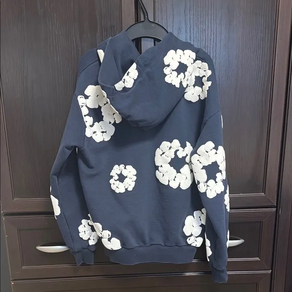 Denim tears authentic navy blue hoodie size S (unisex)